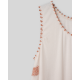 dress 55802 ALISA Pale pink rib jersey Ewa i Walla - 15