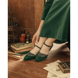 shoes Serpente Emerald Size 37 Charlie Stone - 1