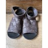 sandals 99178 NIDDE Brown leather Size 38 Ewa i Walla - 4