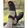 sandals 99178 NIDDE Brown leather Ewa i Walla - 2