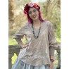 blouse 44910 ROSMARI Pearl grey organdie Ewa i Walla - 1