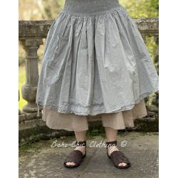 skirt 22185 SYNNEVE Dove cotton