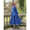 dress 55792 GRACE Blue cotton Ewa i Walla - 1