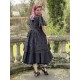 dress 55800 EKANTA Black tassel organdie Ewa i Walla - 5