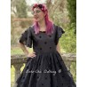 dress 55800 EKANTA Black tassel organdie Ewa i Walla - 4