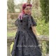 dress 55800 EKANTA Black tassel organdie Ewa i Walla - 6