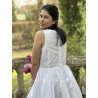 dress 55795 AMY White cotton Ewa i Walla - 6