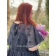 dress 55800 EKANTA Black tassel organdie Ewa i Walla - 12