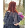 dress 55800 EKANTA Black tassel organdie Ewa i Walla - 12