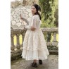 dress 55800 EKANTA Cream tassel organdie Ewa i Walla - 11