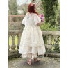 dress 55800 EKANTA Cream tassel organdie Ewa i Walla - 6