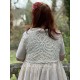 vest 33348 GERALDINE Cream cotton lace Ewa i Walla - 10