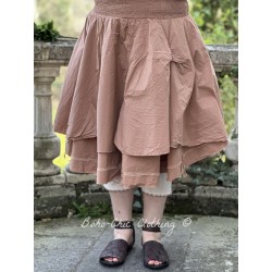 skirt 22184 RONJA Marsala cotton Ewa i Walla - 1