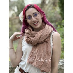 scarf 77556 BINA Marsala cotton voile Ewa i Walla - 1