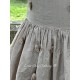 dress 55800 EKANTA Pearl grey tassel organdie Ewa i Walla - 10