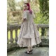 dress 55800 EKANTA Pearl grey tassel organdie Ewa i Walla - 4