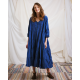 dress 55792 GRACE Blue cotton Ewa i Walla - 1