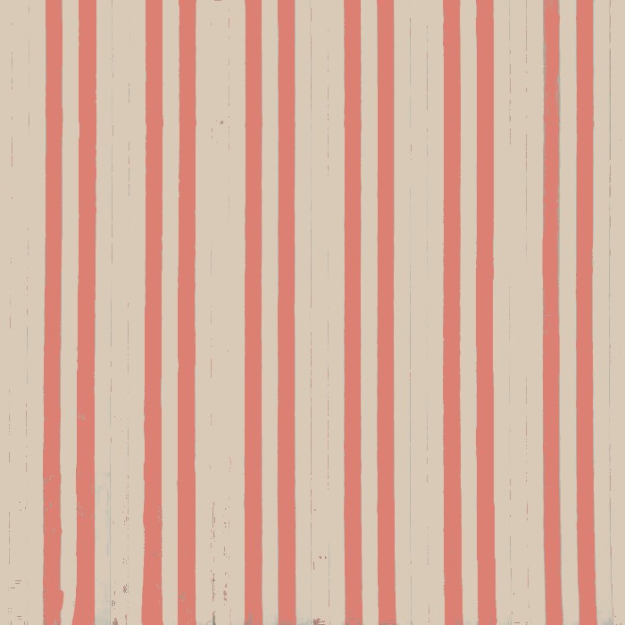 Fine red stripes